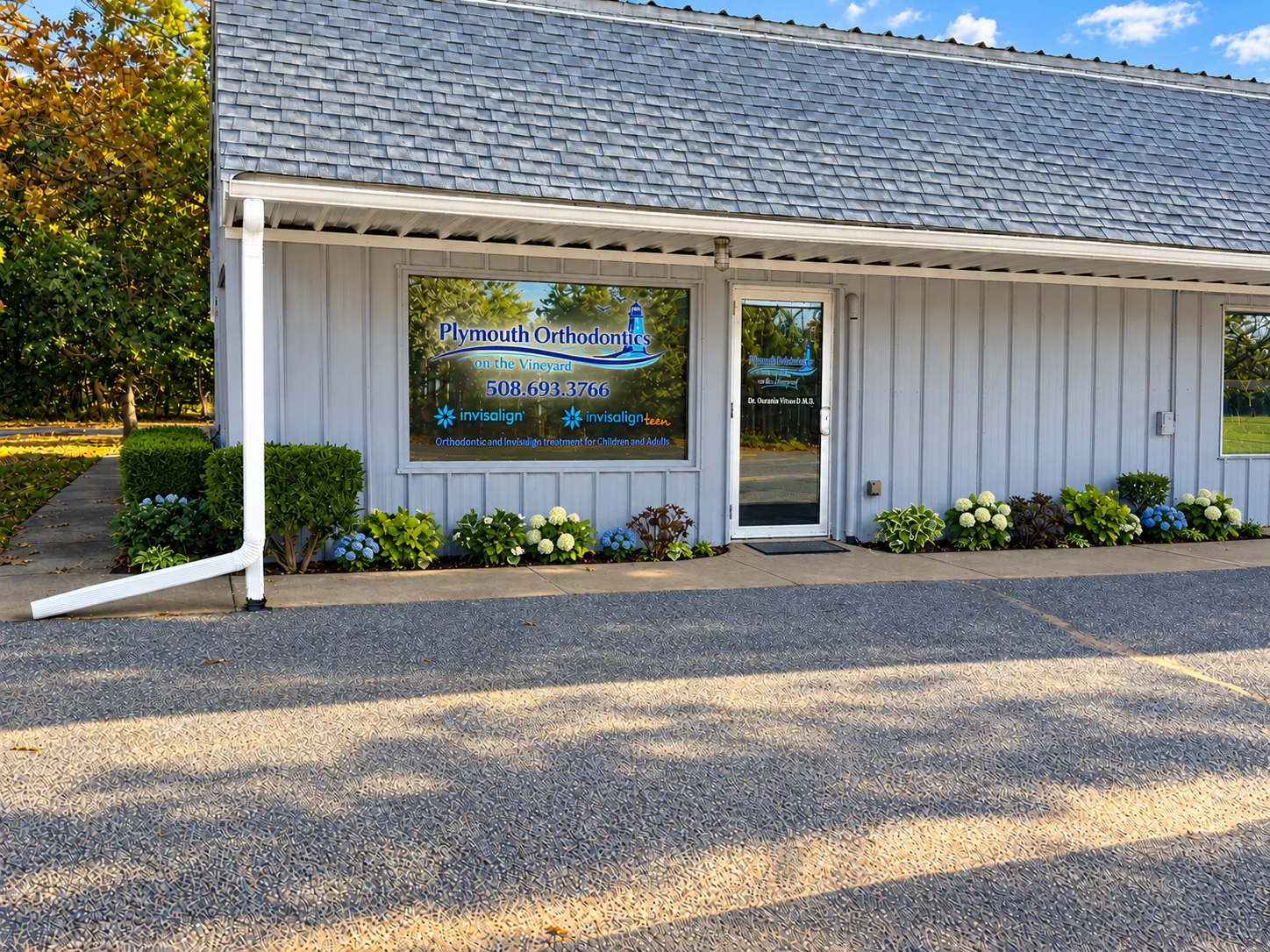 Plymouth Orthodontics on the Vineyard — exterior